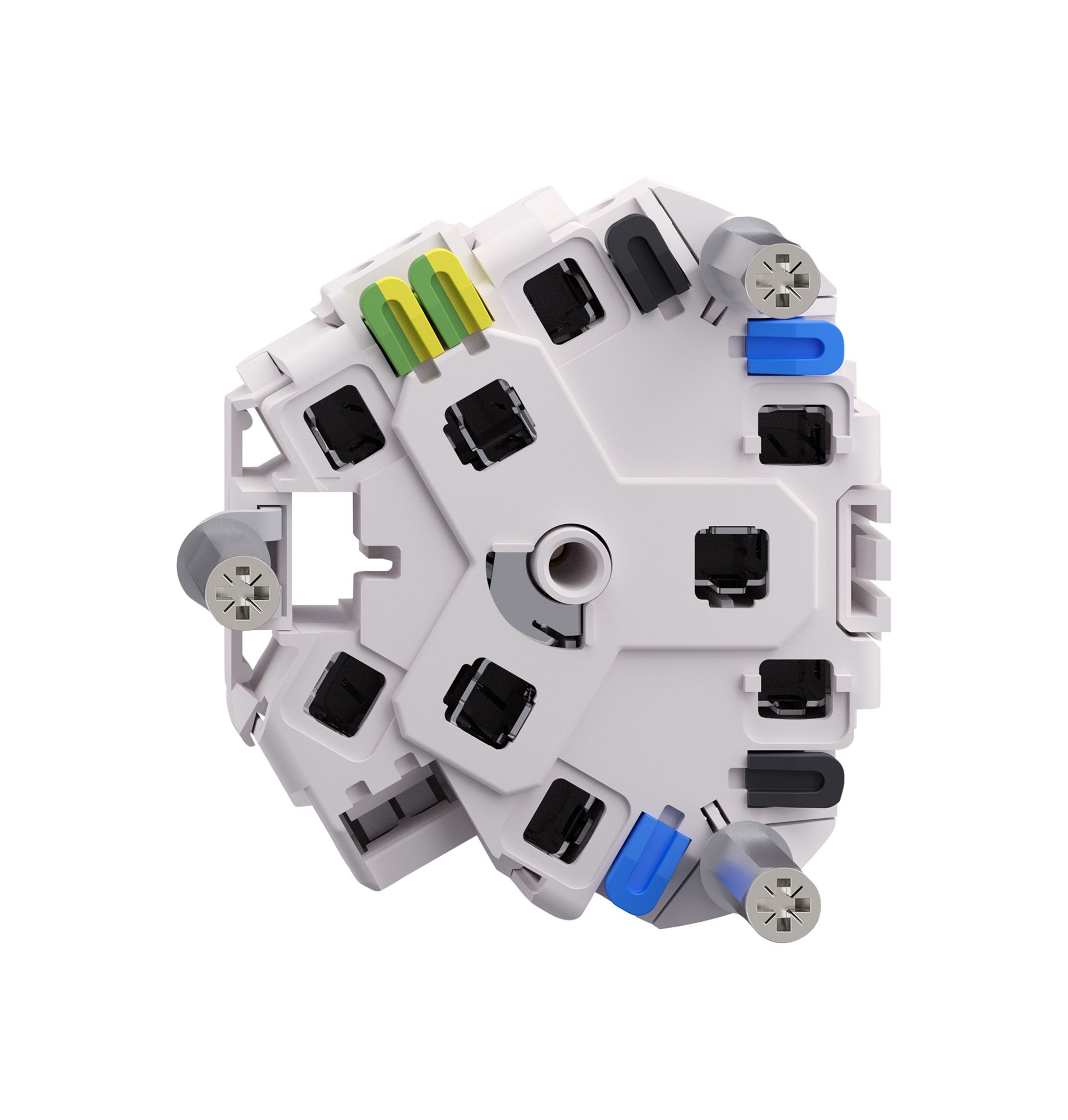 Einsatz Steckdose FH 3×T23 16A mit Steckklemmen