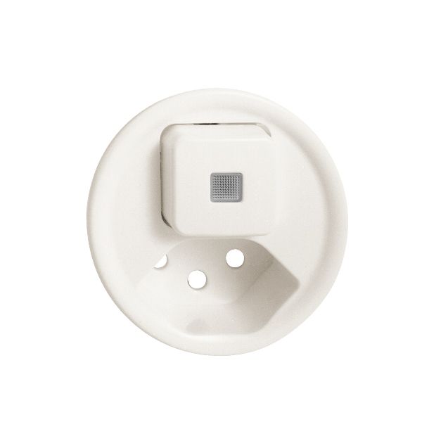 Kit frontal FH T13 blanc Ø58mm, lentille, pour petite combi.