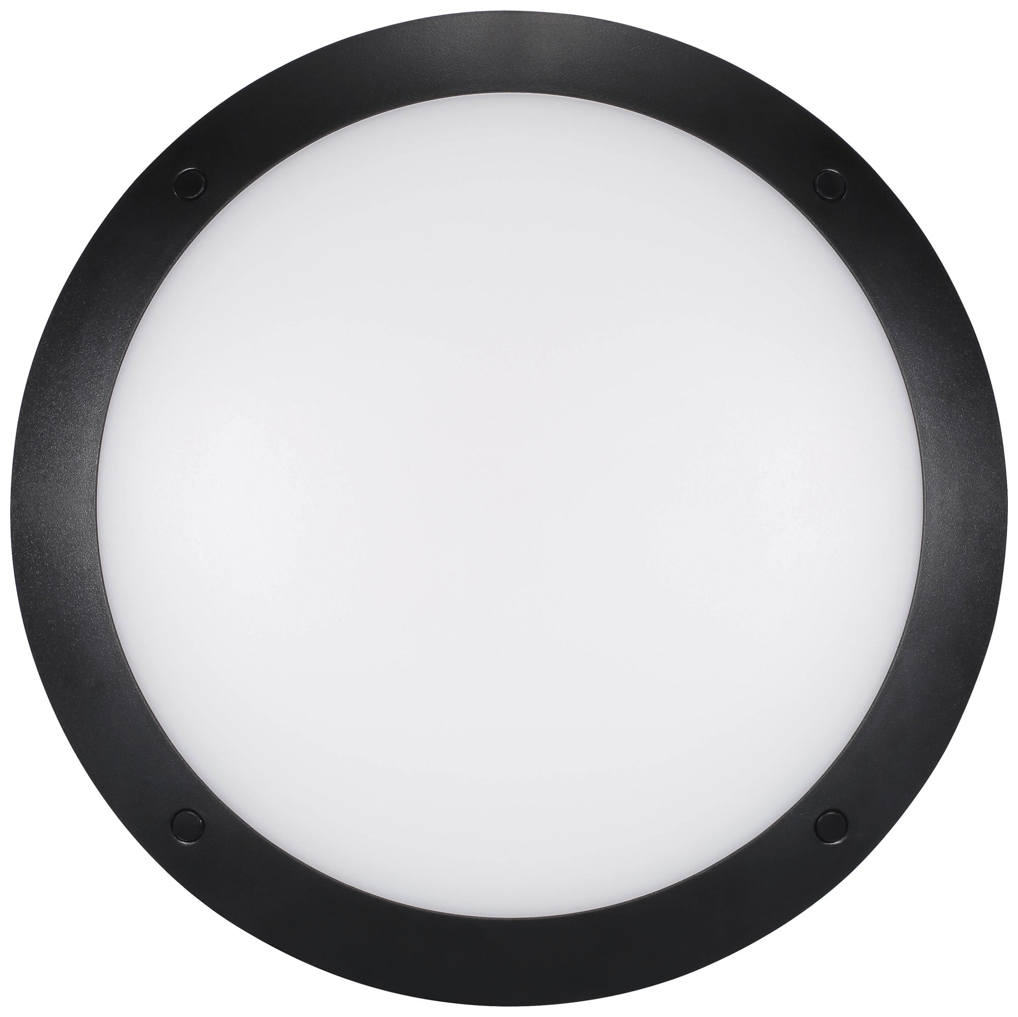 LED-Deckenleuchte Sylvania START HF SEN 14W 1450lm 830 IP66 DIM Ø350 schwarz