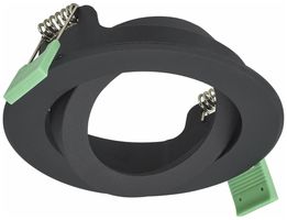 Cadre d'encastrement Philips RS150Z ADJUST aluminium Ø95×29mm noir