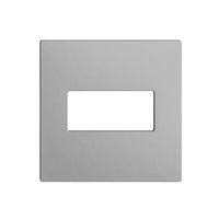 Kit frontal EDIZIOdue F pour détecteur de mouvement pirios 180 R eco, silver