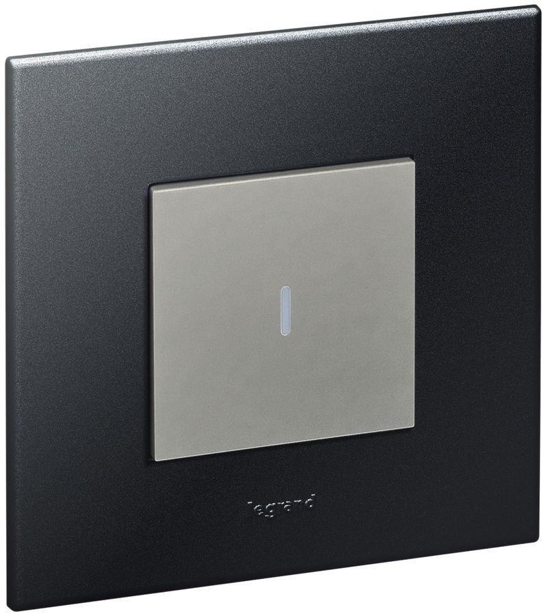 UP-Drucktaster ARTEOR, magnesium