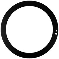 Abdeckring LEDVANCE UNIVERSAL Ø302×22mm Stahl schwarz