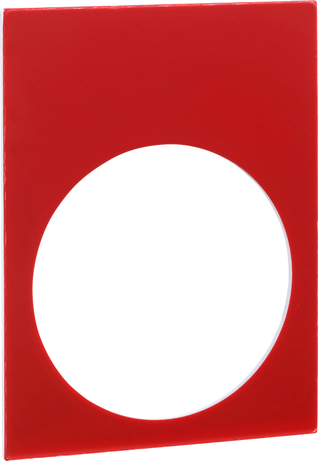 Bez-Schild Symbol sz/rot SE