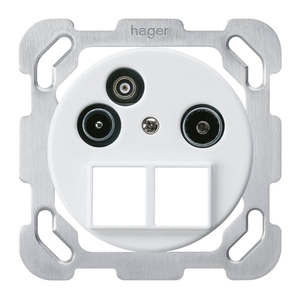 UP-Antennendose TV-R-Daten basico HMS B 2GHz 11db weiss