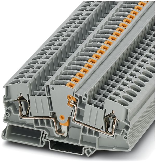 Morsetto convertitore di misura 0.2…10mm² conness.molla grigio