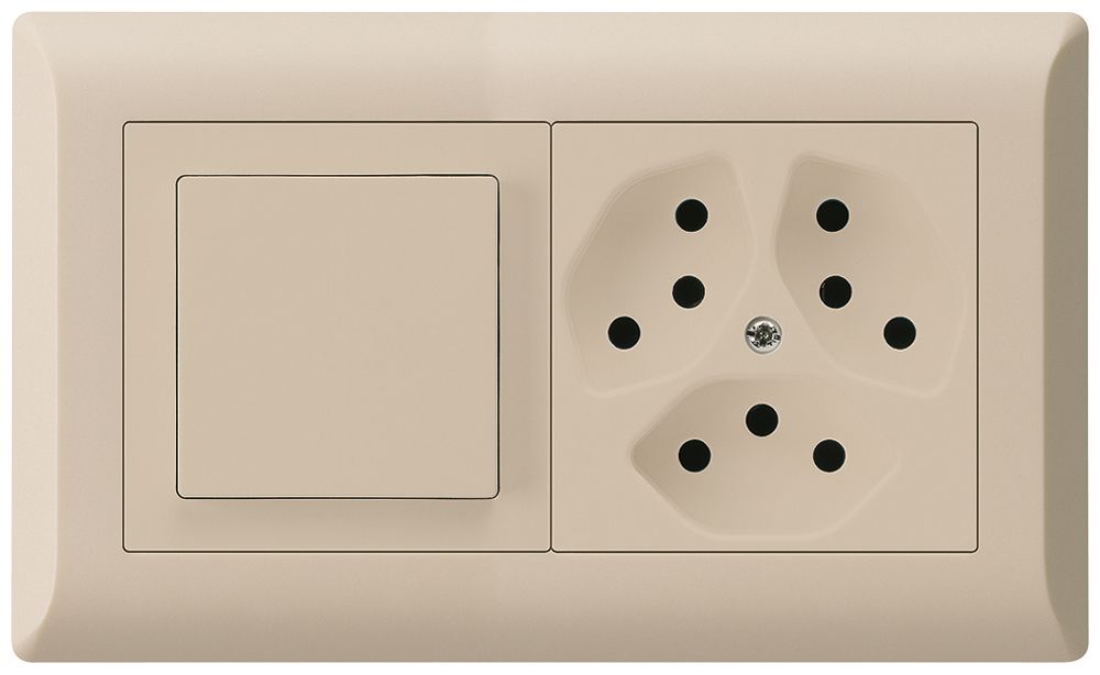 UP-Kombination kallysto.line 3/1P+3×T13 beige horizontal