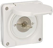 Interrupteur gradation ENC NEVO 1P, IP55, 1-2-3-4, cyl.1007F, 9h, plan 5000, bc