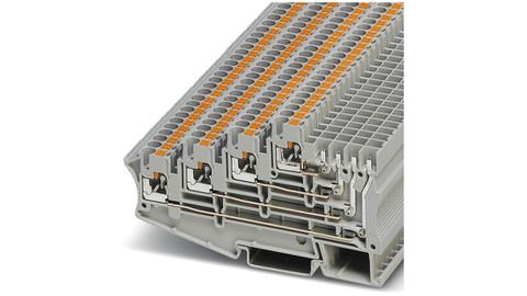 Durchgangs-Reihenklemmen, 1.5 mm²