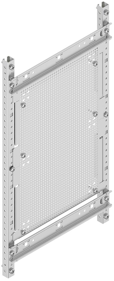 Montant avec plaque de montage SE Media 3-rangées