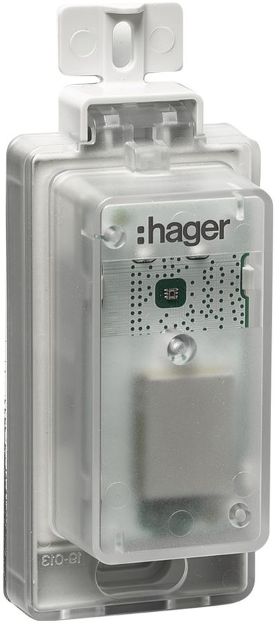 Capteur de luminosité AP RF Hager EEN003W, compa.avec EGN100, EGN200 et EGN400