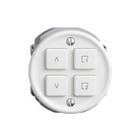 Bedienaufsatz zu Storenschalter 1K Szene/4T Sdue Wiser weiss