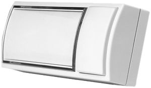 Poussoir de sonnerie AP Grothe Montilux 12VUC illuminable, blanc