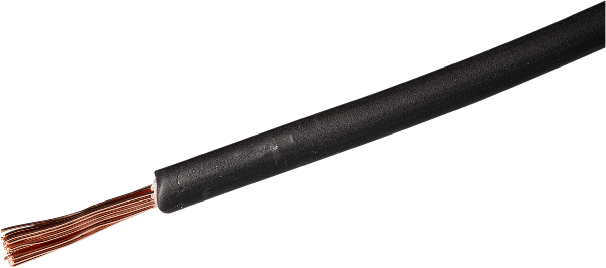 T-Litze halogenfrei 1.5mm² schwarz Eca, Spule à 100m