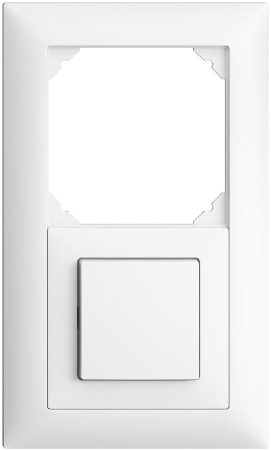 UP-Kombination leer+3/1P EDIZIOdue weiss