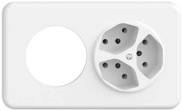 Combinazione INC STANDARDdue vuoto +1×T13 bianco