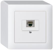 Scatola AP kallysto 1×RJ45s bianco