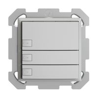 UP-KNX-Taster RGB EDUE, 250mW, m.RGB-LED, 3×Taste, 1×Tastenb., hgu