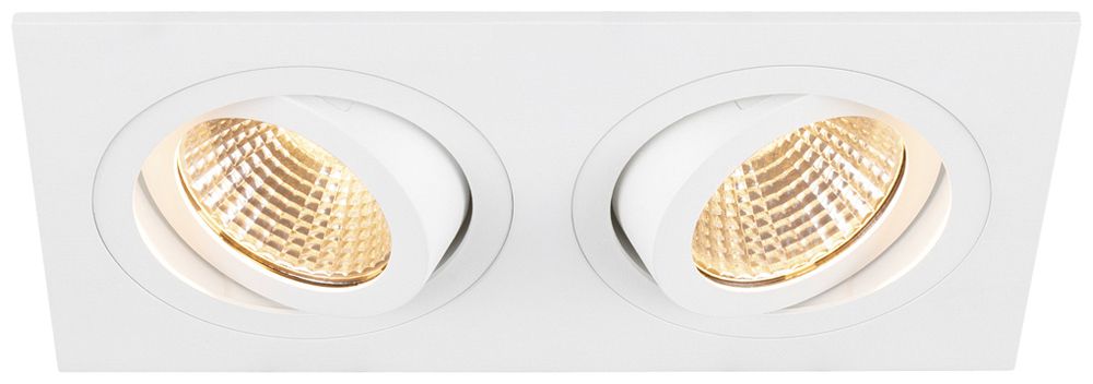 Module LED SLV NEW TRIA 220…240V 350mA 2×6.8W 1280lm 3000K 38° Ø50mm