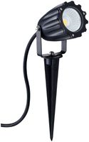 LED-Spiessleuchte Spikelight 230V, 5W, 4000K, 360lm, IP67, 55°, schwarz
