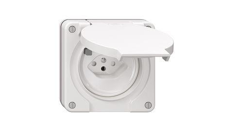 Steckdosen Typ 13 mit Fehlerstromschutz