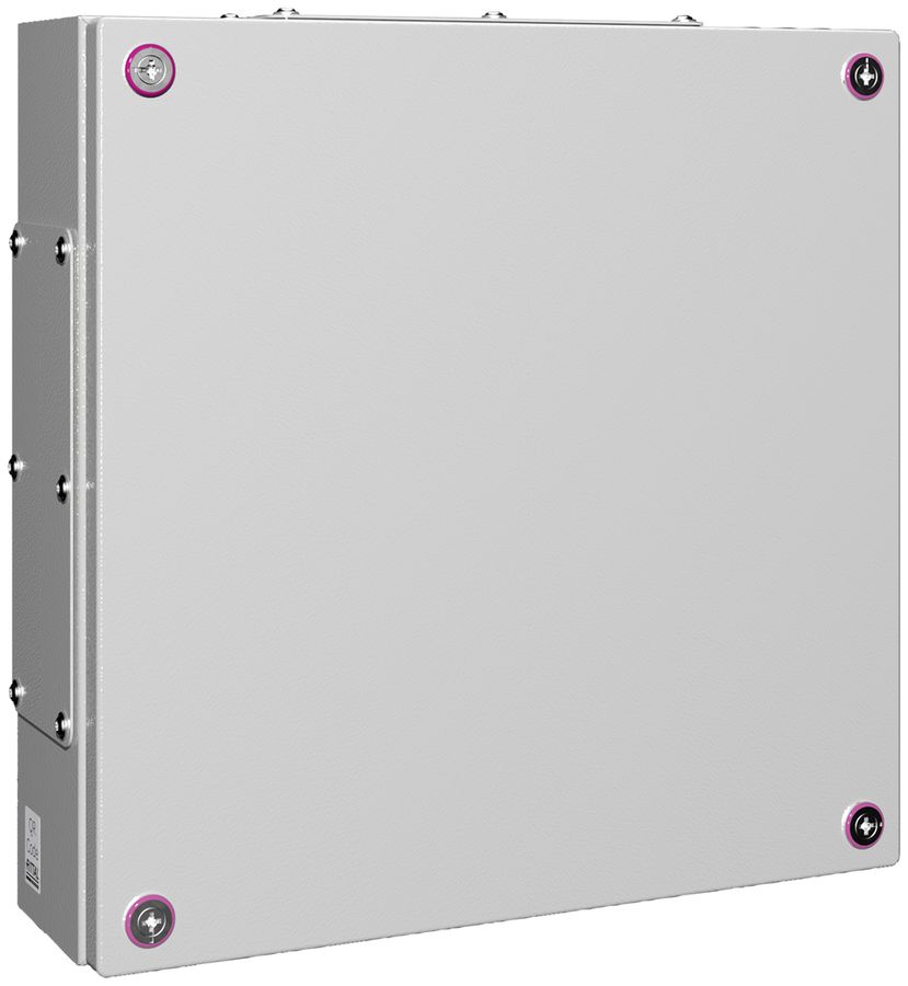 Petit boîtier Rittal KX Jonction, platine, IP55, 400×400×120mm, tôle d'acier