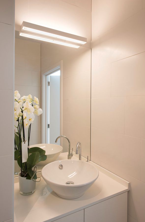 Applique LED SLV SEDO, 18W 1300lm 3000K verre satiné IP20 blanc mat