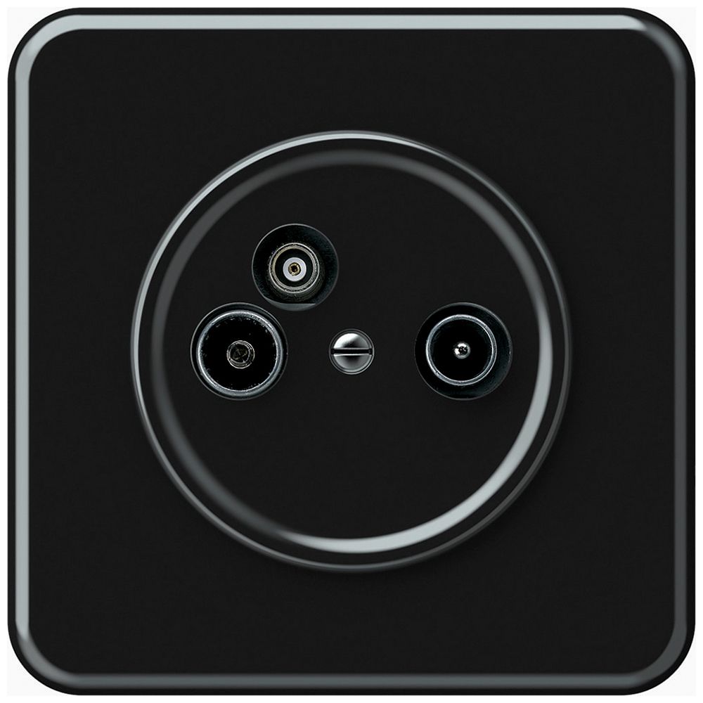 UP-Antennendose TV-R-Daten origin Stichdose 4dB schwarz