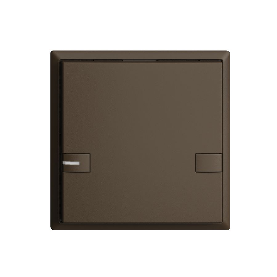 Poussoir KNX RGB EDUE, 250mW, a.LED RGB, 1×poussoir, comm.2×touches, cof