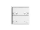 Frontplatte EDIZIOdue zeptrionAIR Dimmer mit Bez. mit LED weiss