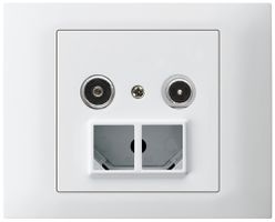 EB-Multimediadose kallysto R-TV mit EB-Dose G3 Bauart T 19dB 2GHz weiss