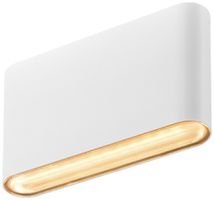 Applique LED SLV OVAL 14 5.7W 560lm 2700…3000K IP65 31×135mm bianco