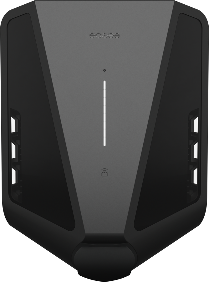 Ladestation Easee Charge Pro 22kW, mit MID, Schwarz