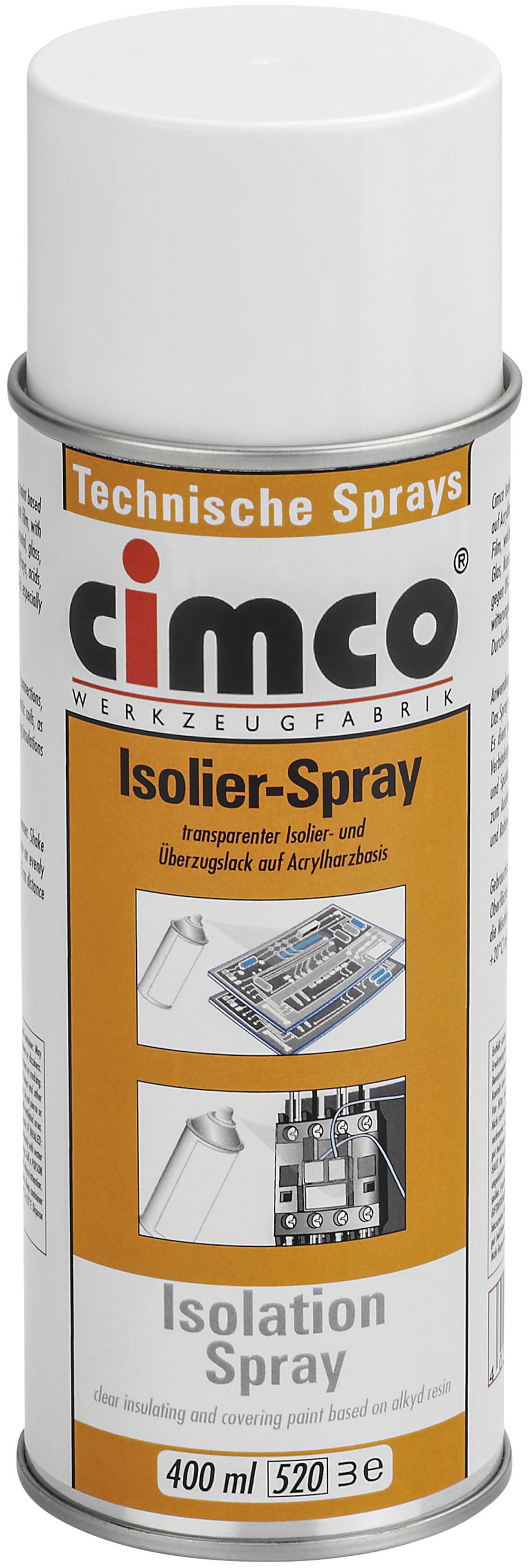 Spray isolant CIMCO 400ml transparent