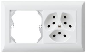 UP-Kombination kallysto.line Gr.I-I horizontal leer+3×Typ 13 weiss