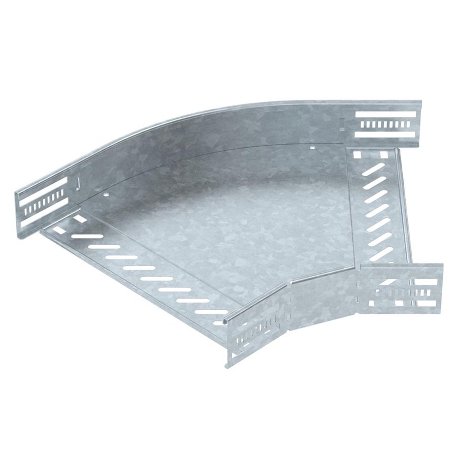 Coude BET RB 45° 60×300mm acier galvanisé à chaud