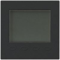 Raumthermostat Hager kallysto A mit Display schwarz