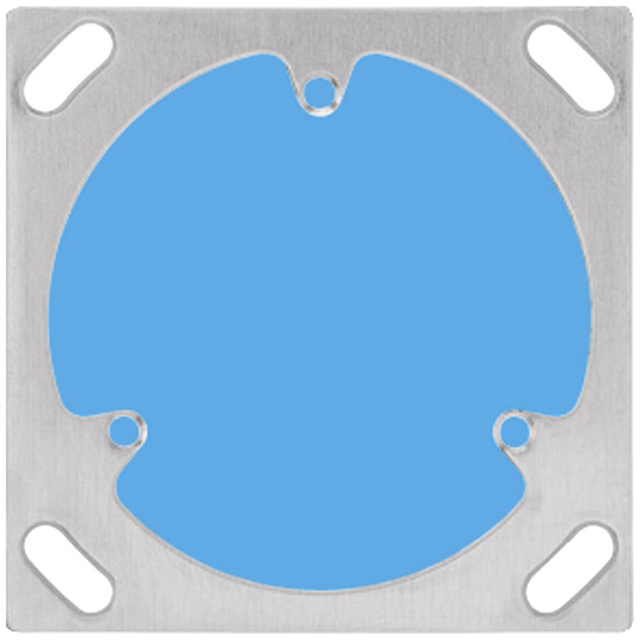 Placca di fissaggio AP grd.I 70×70mm Hager