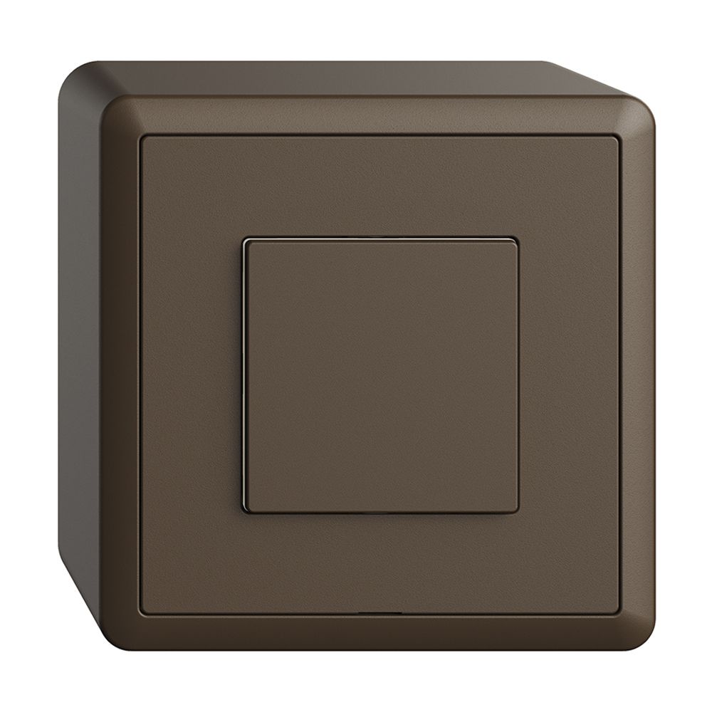 Interruttore AP 1K/1T WLAN Edue Wiser coffee