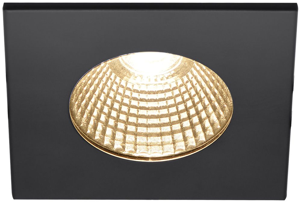 EB-LED-Deckenleuchte SLV PATTA-I SQUARE 7.3W 440lm 1800…3000K EB-Ø60mm schwarz