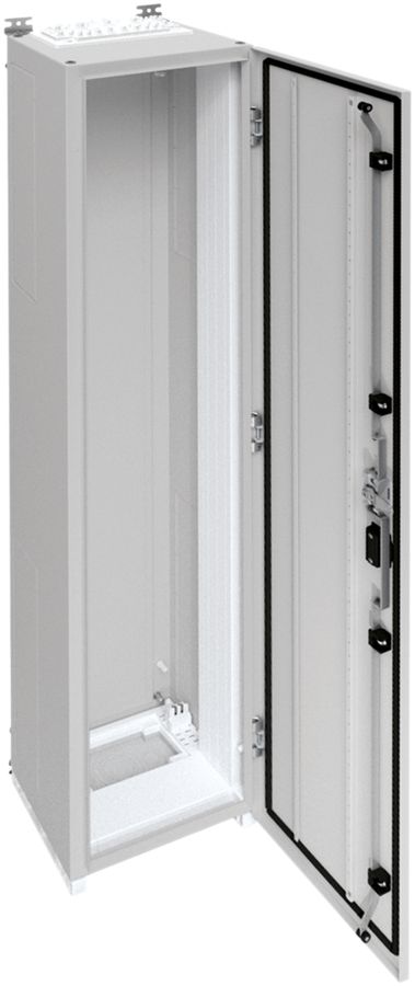 Wandschrank Hager univers mit Volltür SK I IP55 1550×300×275mm RAL 7035