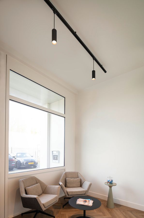 LED-Pendelleuchte SLV NUMINOS S PHASE 11W 1020lm 3000K 36° Ø65×162mm schwarz