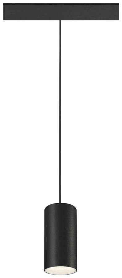 LED-Pendelleuchte SLV NUMINOS S 48V AD 16W 1350lm 940 DALI Ø60 schwarz/weiss