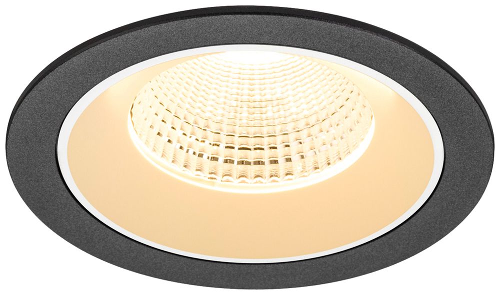 Downlight LED SLV NUMINOS L 17W 2500lm 3000K WB DALI Ø130×85mm ne/bi