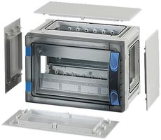 AP-Kleinverteiler Hensel mit PE/N Klemme 1-reihig