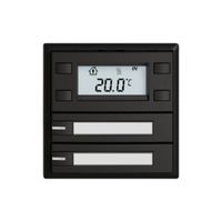 Pulsante RTH EDIZIO.liv SNAPFIX® c.RGB-LED targ.2×tasti com.1T ne