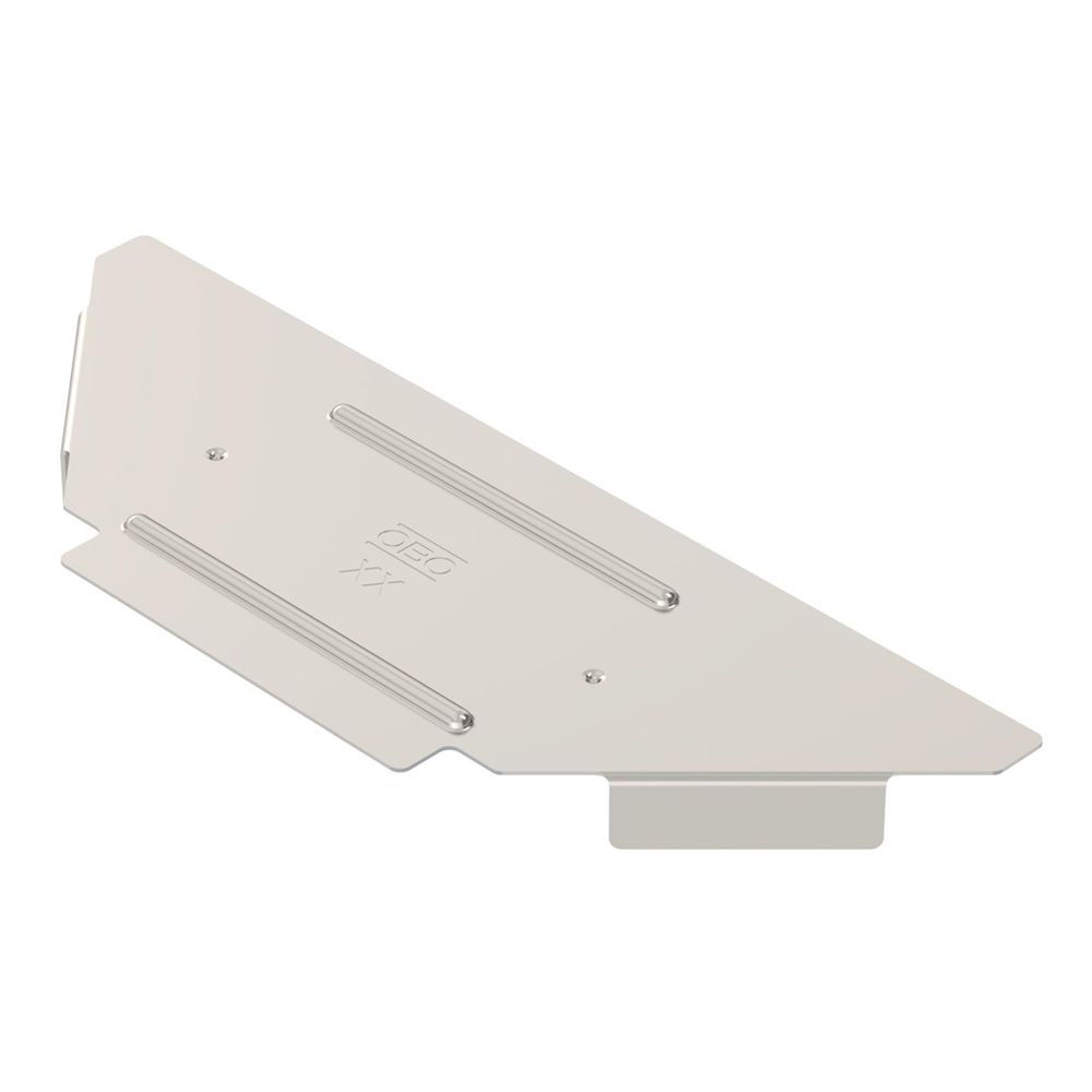 Couvercle BET RAAD pour sortie en T 100mm acier fin A2 brut