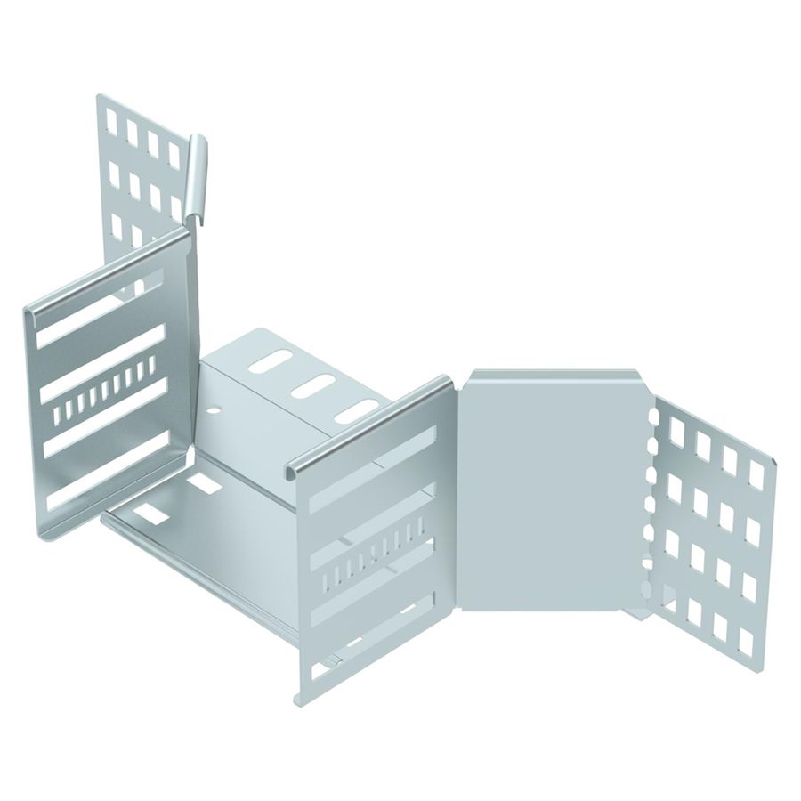 Sortie en T BET RAA 110×150mm acier zingué en continu