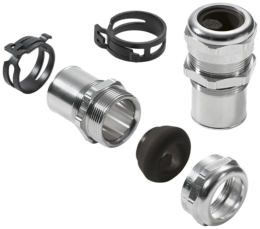 Premistoppa WM VGM32-MS68 EMC 15-25SET M32 15…25mm ottone IP68 argento