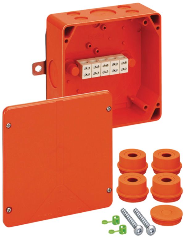 AP-Abzweigdose Demelectric WKE 4-Duo E90 5×6mm² 165×165×76mm